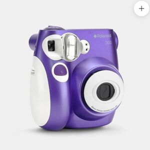 Polaroid 300 Instant Camera - Bold Purple and White